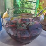 Cherry punch. Kirschbowle.