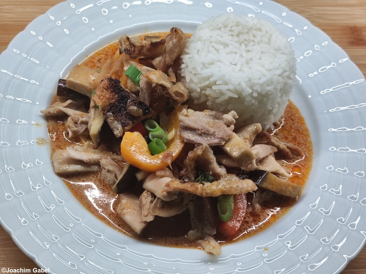 Thai curry with chicken – Thai Curry mit Huhn