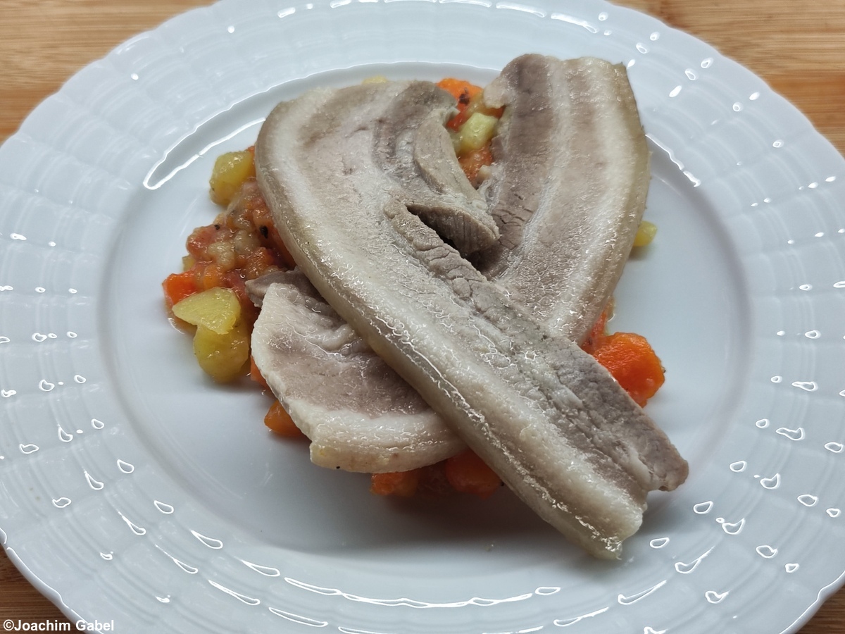 Möhrendurcheinander – Westphalian carrot stew – Westfälischer Karottenstampf