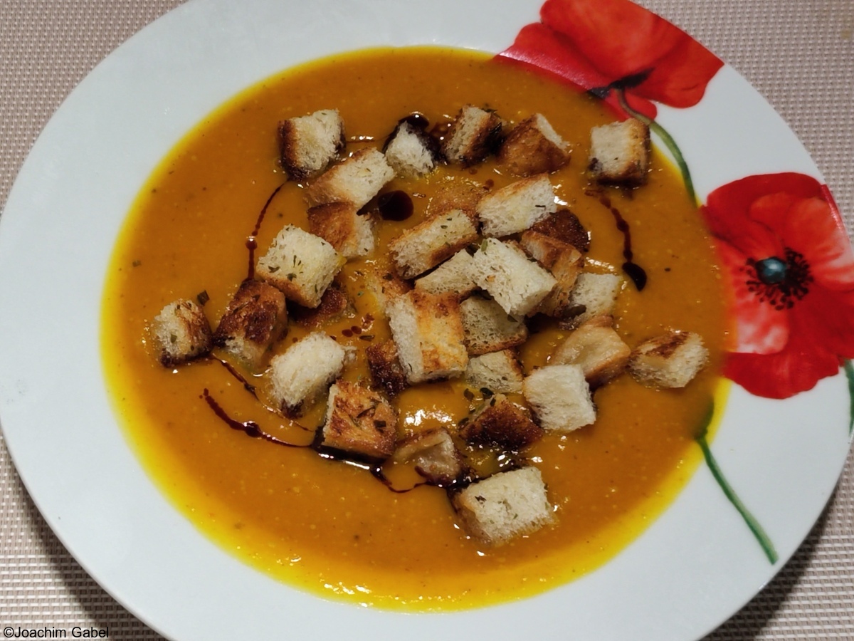 Pumkin soup Kürbissuppe