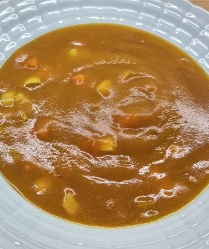 The same recipe, but with a butternut squash. Das selbe Rezept, aber mit einem Butternut Kürbis.