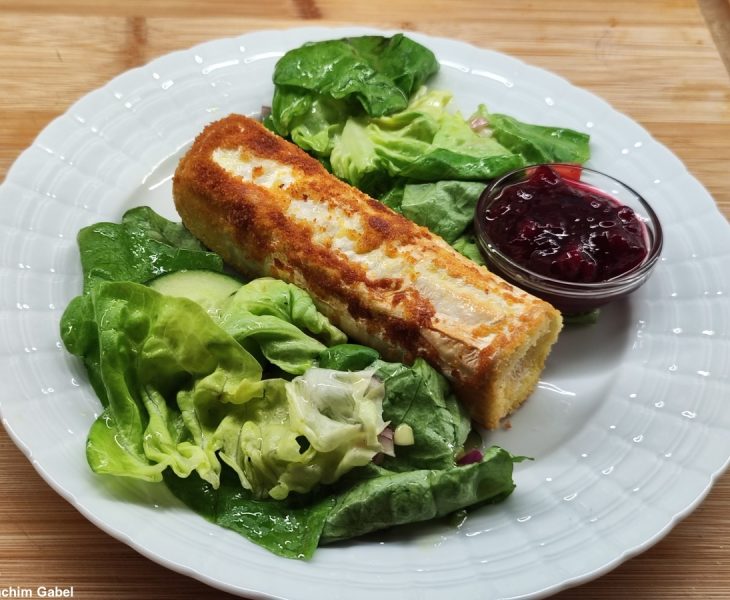 Soft goat cheese Ziegenweichkäse